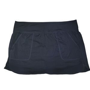 Zuda Plus Size Black Athletic Skort Size 2x